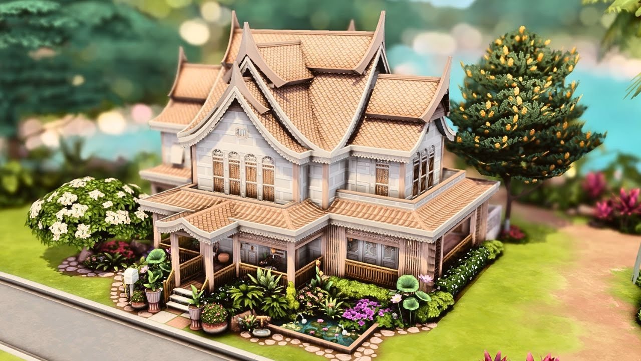 Tomarang Family Home | The Sims 4 For Rent Speed Build
