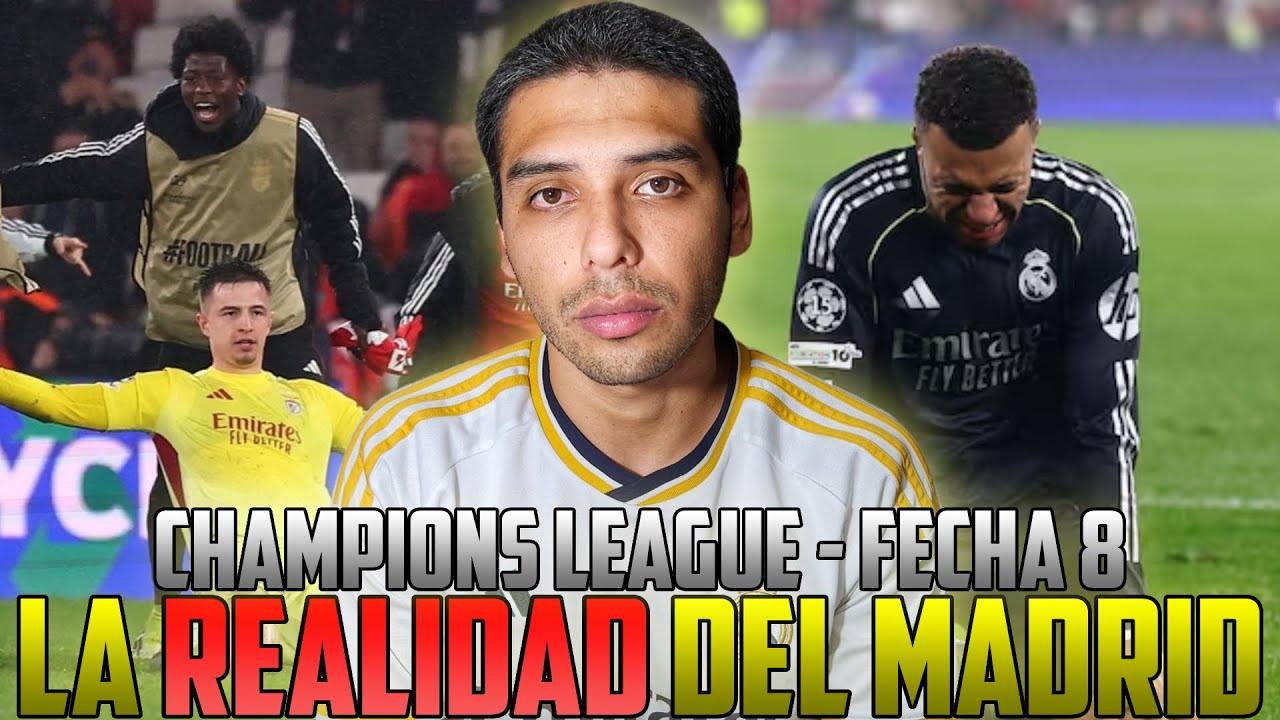 BENFICA LE DA UN GOLPE DE REALIDAD AL REAL MADRID GANANDOLE 4-2 | OPINIÓN EN CALIENTE 🔥