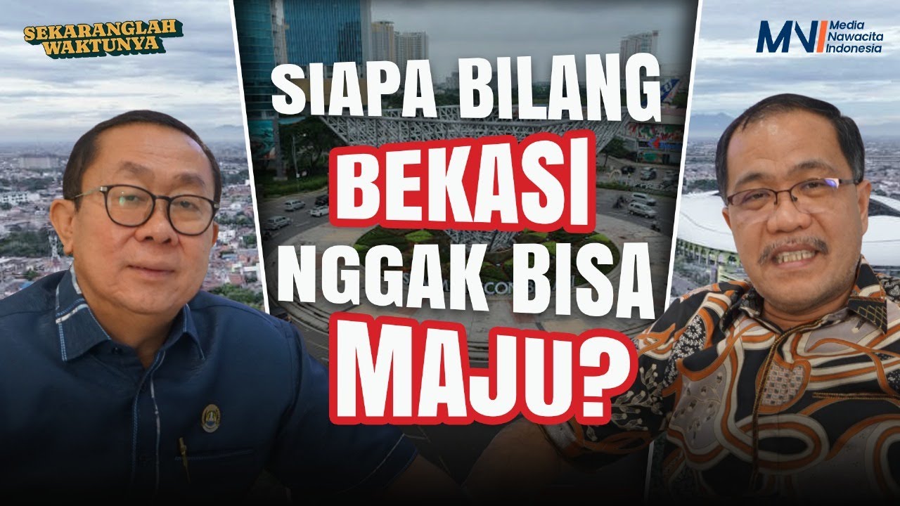 Dari Jalan Becek Jadi Kota Modern: Perjalanan Politik Pak Anim Bangun Bekasi dari Nol!