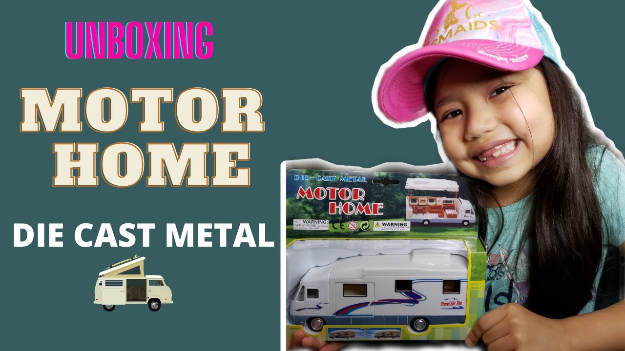Unboxing Motor Home Die Cast Metal