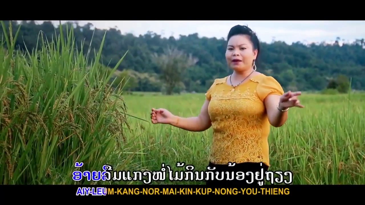 บังออน  ท่อนแก้ว - ຖຽງນານ້ອຍຄອຍຊາຍ - ບັງອອນ ທ່ອນແກ້ວ Waiting a Fan at rice farm