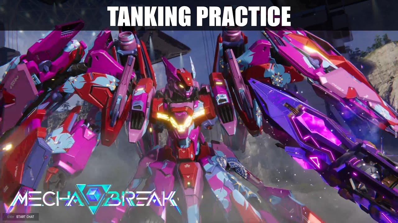 Mecha BREAK - Hurricane MVP: Practicing a tanker