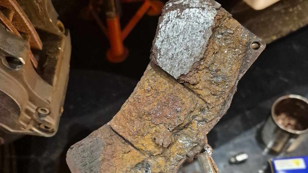 E11 Mk4 Supra. EBC blue stuff pads and Marley's birthday!