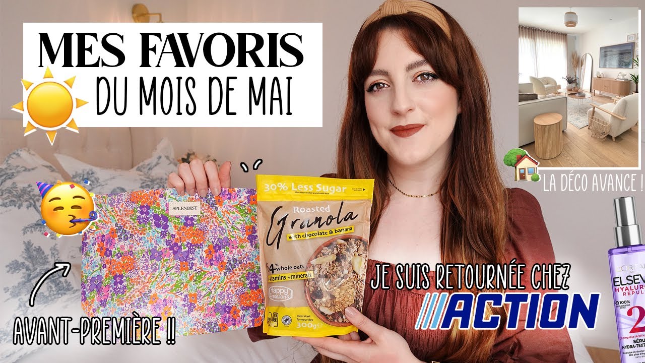 Mes favoris du mois de MAI 🌸 SPLENDIST de l'été !! 🥳 Trouvailles Action & petits prix | LOdoesmakeup