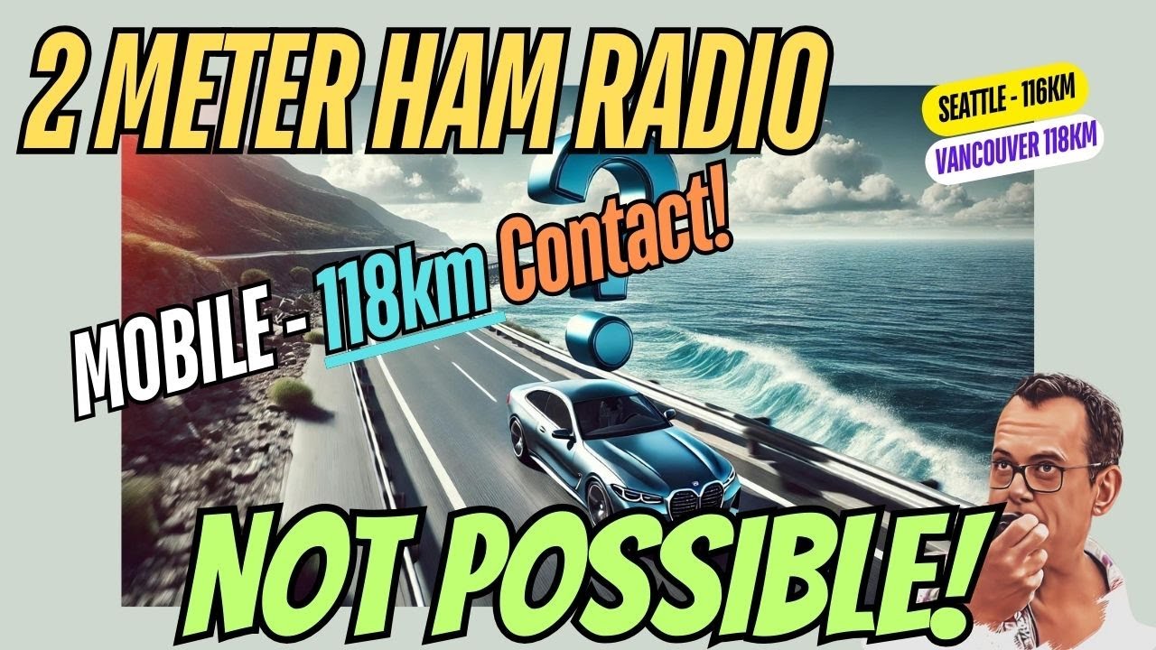 BEST MOBILE 2 Meter HAM RADIO SETUP EVER! #antenna #hamradio #2meters #vhf