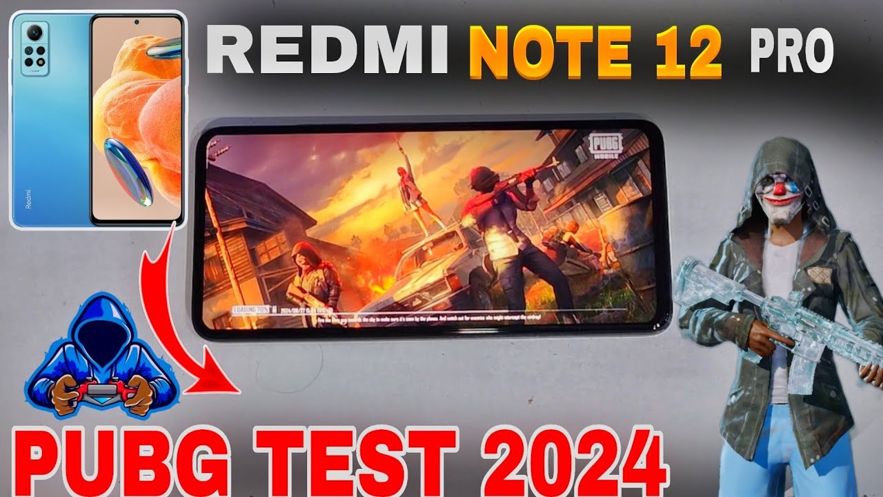 REDMI NOTE 12 PRO PUBG TEST 🔥 || Can it handle high setting smoothly?