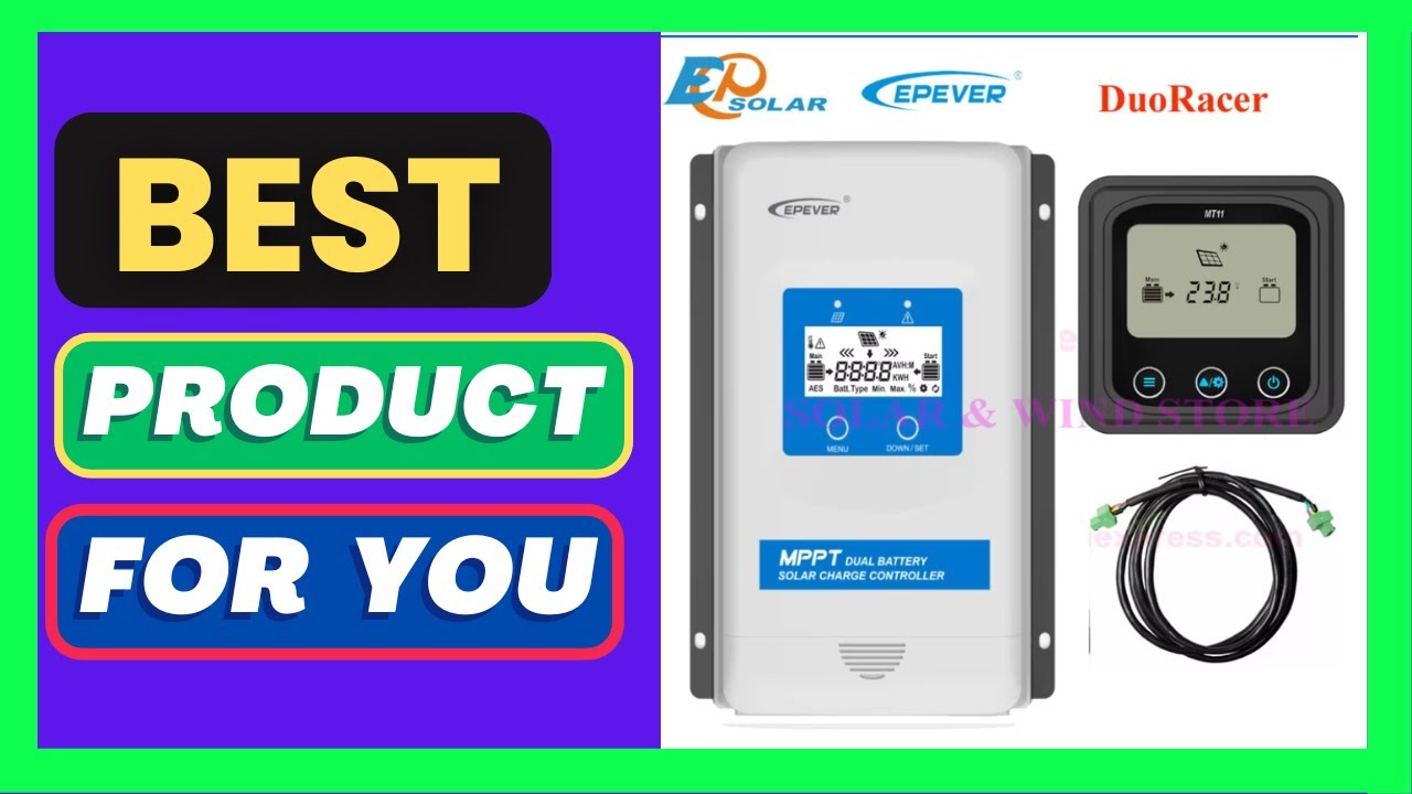 Epever Duo Racer MPPT Solar Controller 20A 30A