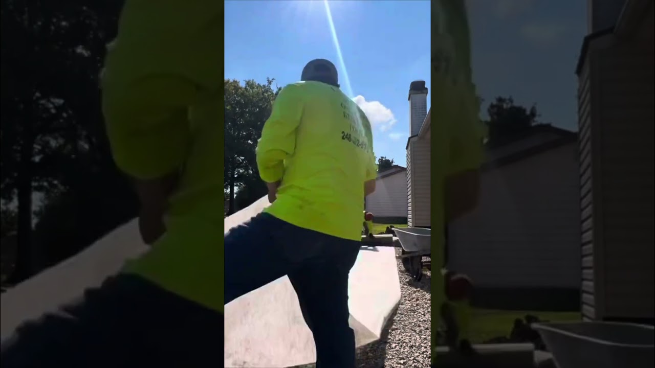 Unilock Patio Installation Time lapse! #novi #michigan #patio #hardscape