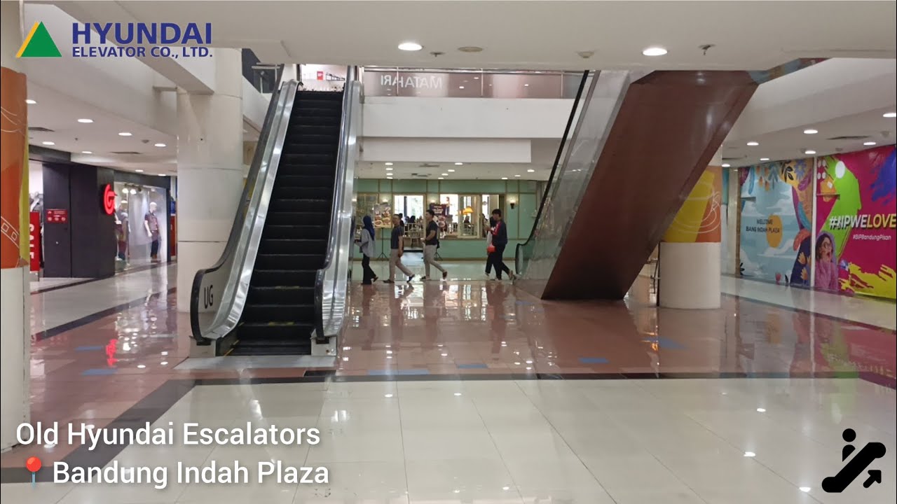 Old Hyundai Escalators - Bandung Indah Plaza Bandung