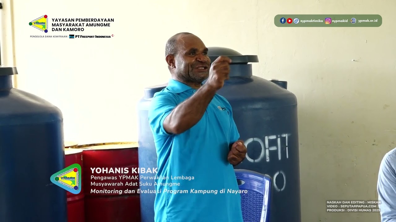 Monitoring Program Kampung di Nayaro 2025 #ypmak #news #freeportindonesia #beritaterkini