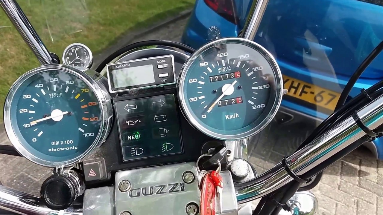 The sound of Moto Guzzi California lll 27 juni 2017