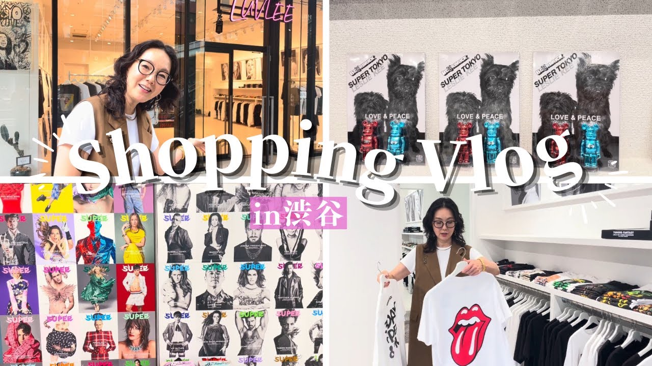 【Vlog】写真家レスリー・キーがプロデュースするPOPUPショップでお買い物【LuvLEE（ラヴリ）】