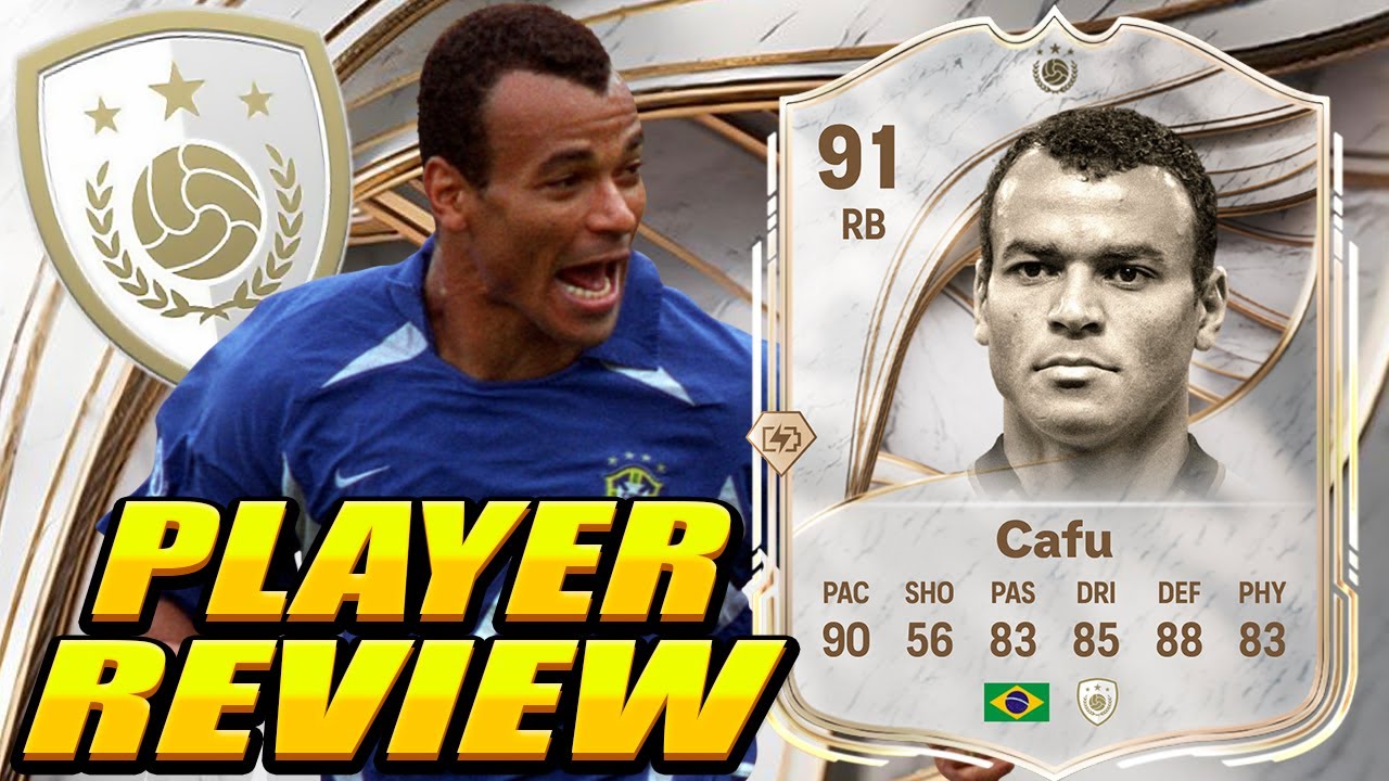 91 Cafu Player Review! Icon Cafu Review! 91 Cafu Review! Cafu Icon Review - EA FC 26 Ultimate Team