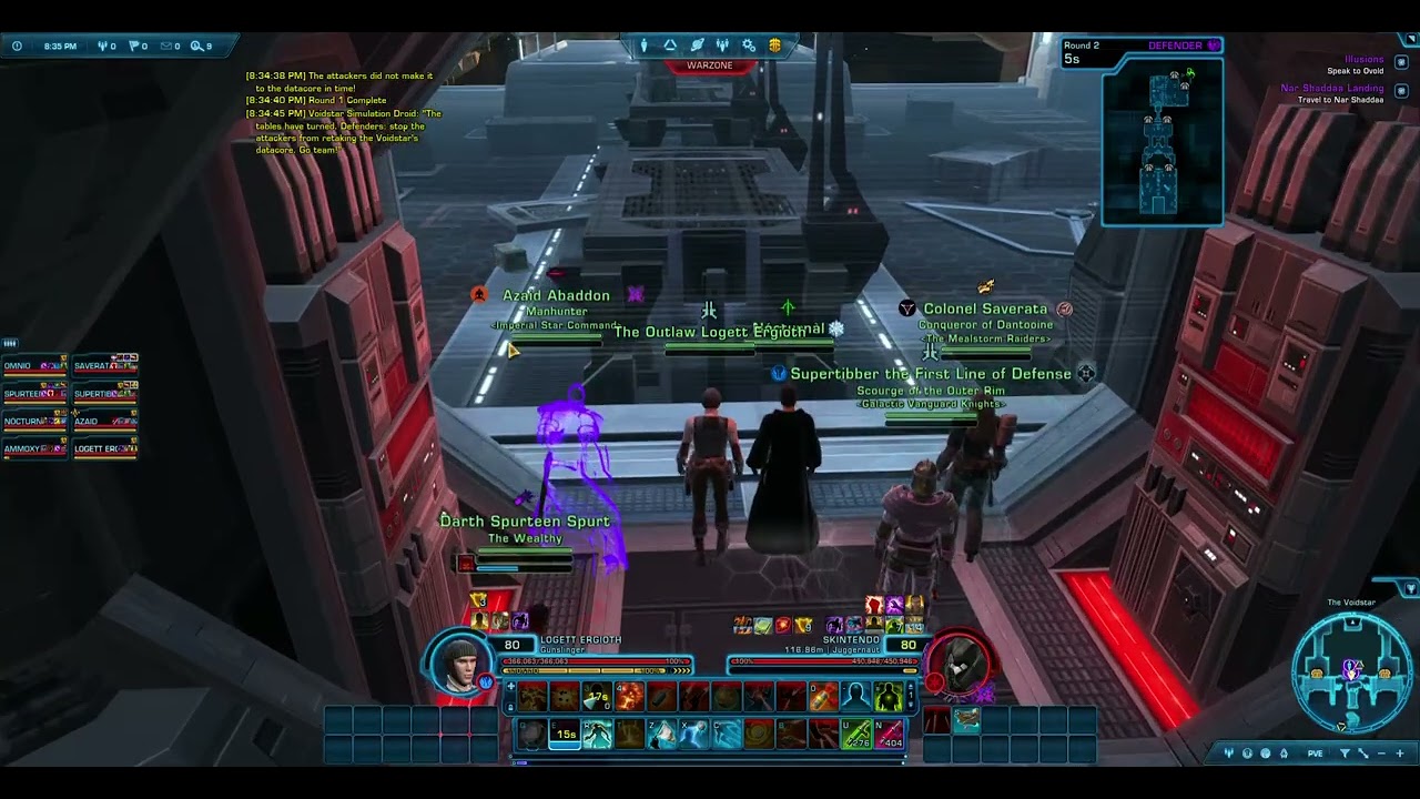 SWTOR 10/24/25 PVP Warzone: FINALLY!  No deaths!