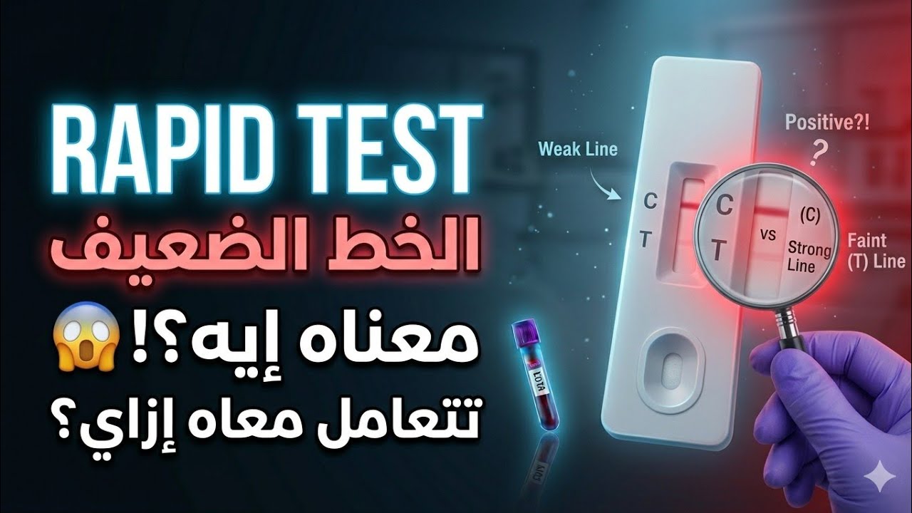 Lateral Flow Immunochromatography  Assay  شرح تقنية الكروت وتفسير الخط الضعيف ونحل المشكلة ازاى