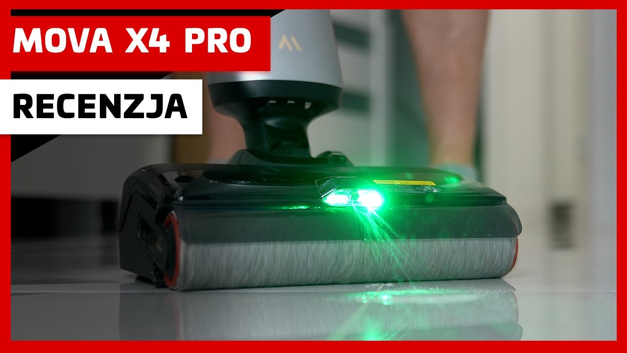 MOVA X4 Pro - odkurzacz 3w1 z gorącą wodą i trybem suszenia wałka