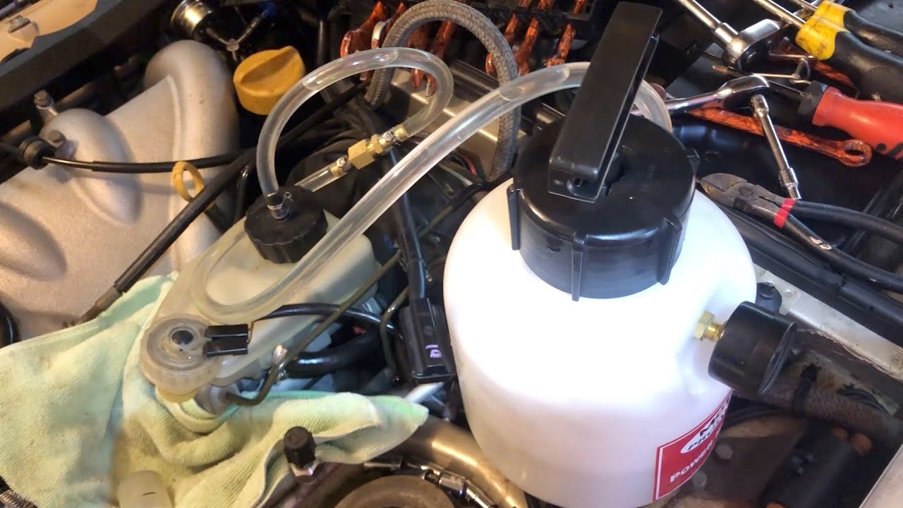 Porsche 944 Clutch System Bleed