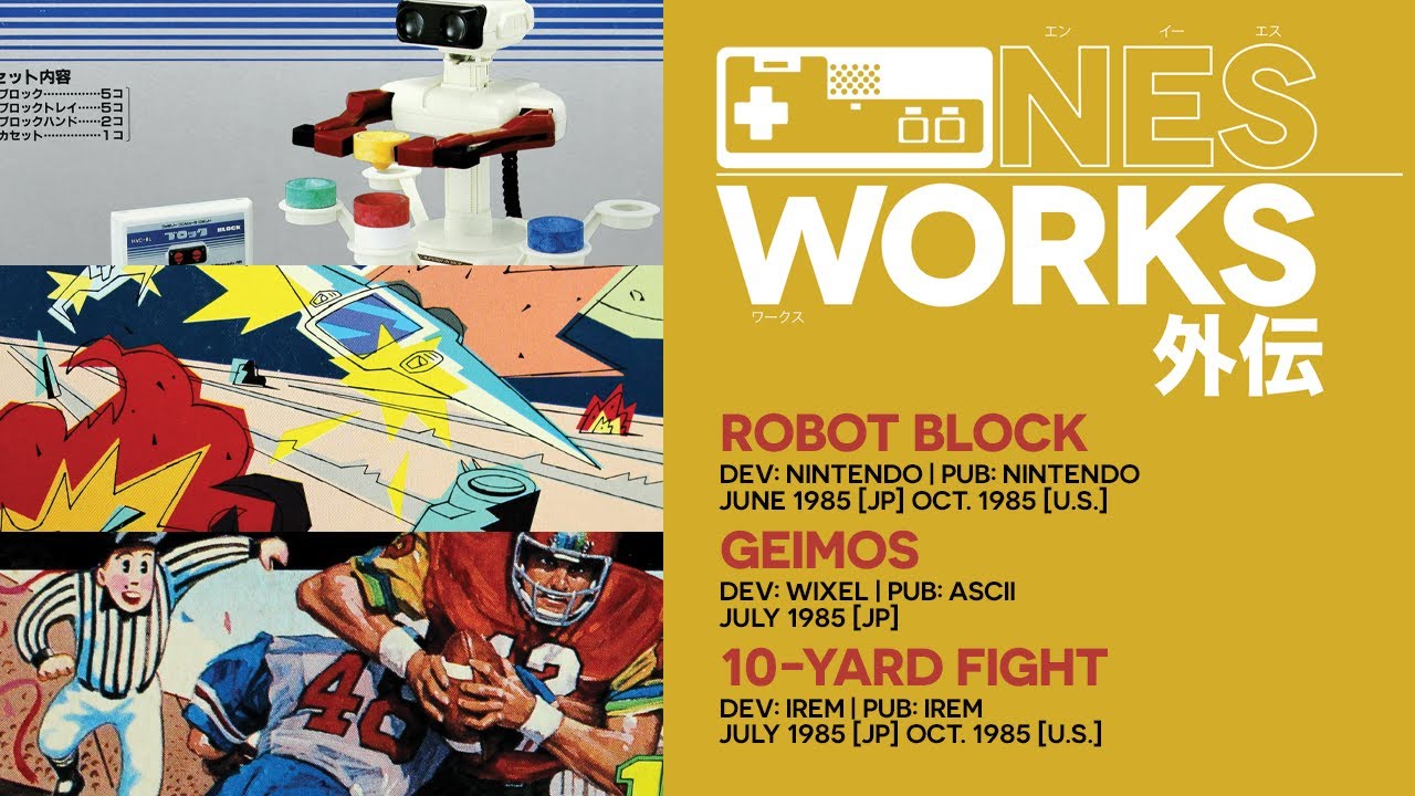 Robot Block / Geimos / 10-Yard Fight retrospective: Block ’em sock ’em robots | NES Works Gaiden #36