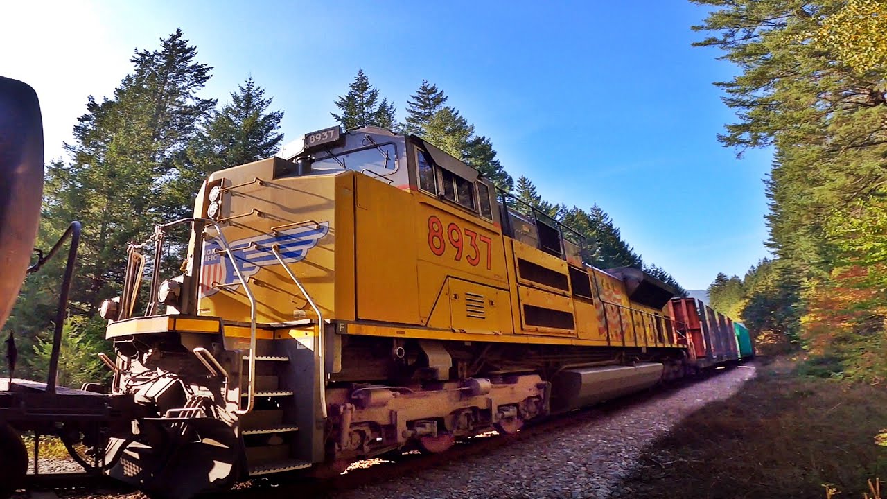 Foreign Power! CP 201 - UP SD70AH 8937 Distributed Power Unit, CN Yale Sub - BC