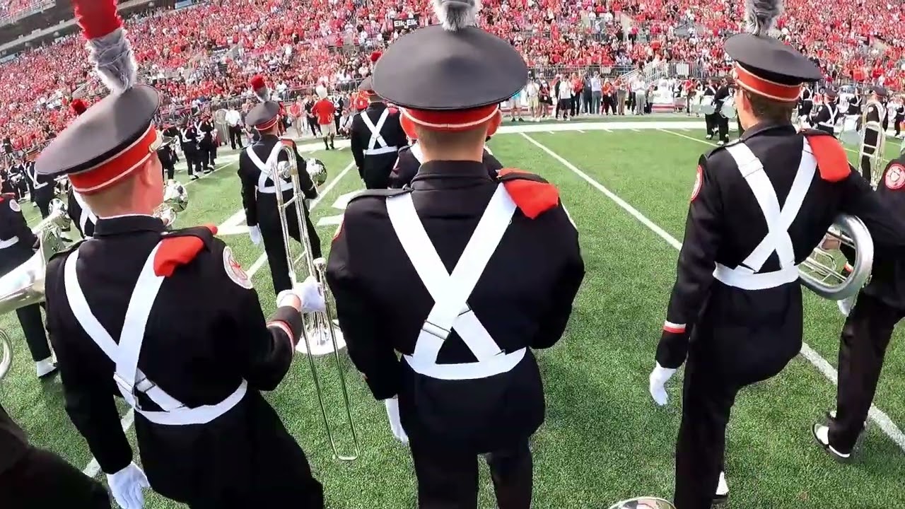The Ohio State University Marching Band Trumpet Headcam - Western Kentucky - El Matador