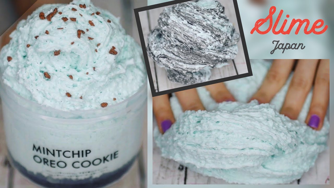 【ASMR】ミントチップオレオクッキー🍪🌱【スライムジャパン】〜サックサクのしゅわしゅわ〜