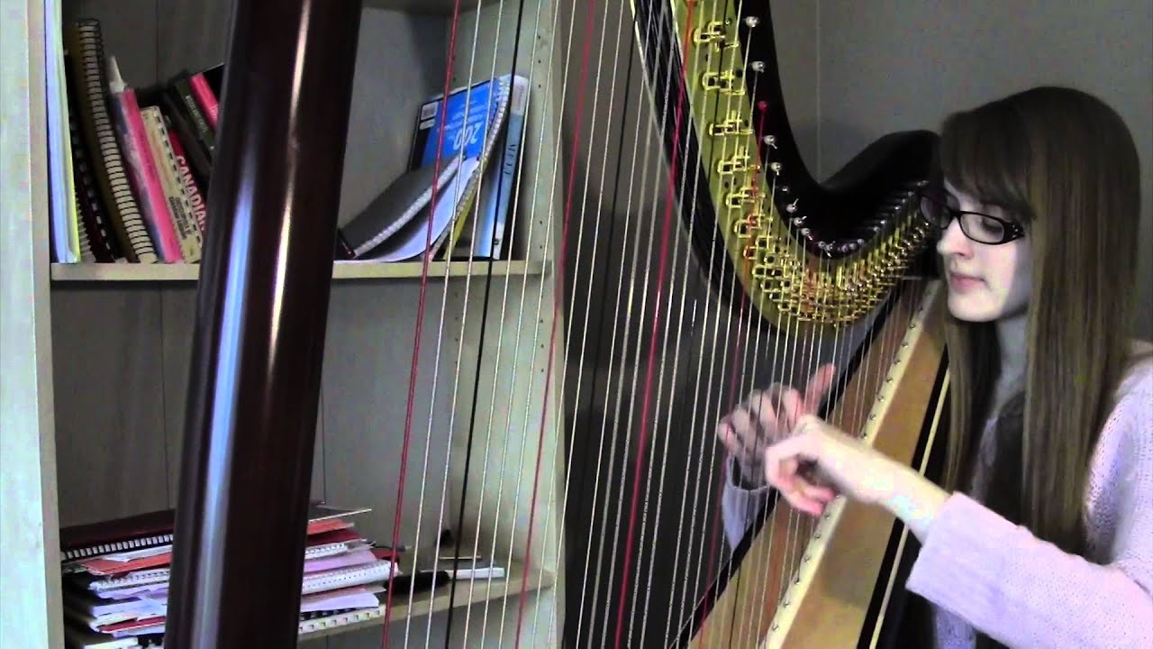I Can't Help Falling In Love With You - Harp Cover + SHEET MUSIC