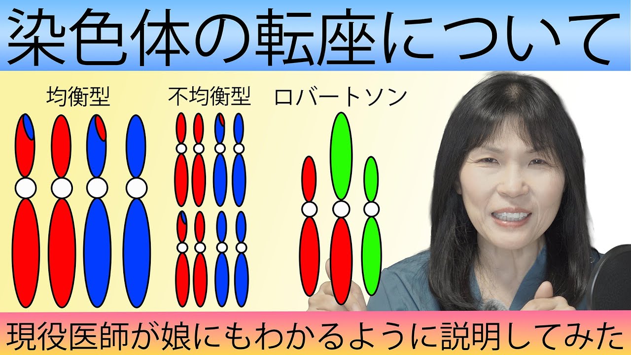 染色体の転座について