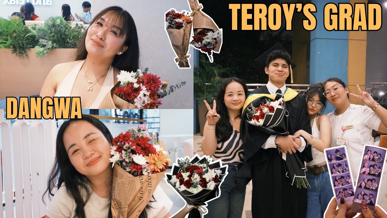 Dangwa Run 🌸 + Teroy's After Grad 🧑‍🎓