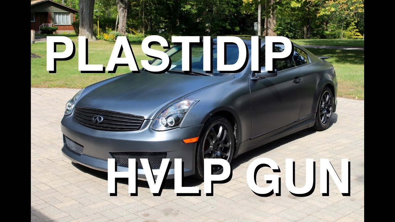 Dipping an Infiniti with a HVLP Gun