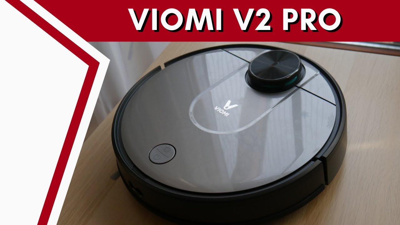 Viomi V2 Pro - Verbesserte Version mit neuartiger Wischfunktion [DEUTSCH]