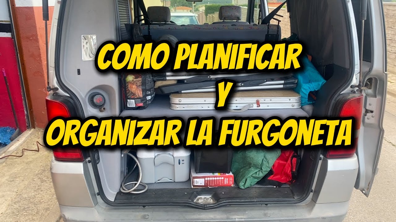 🚐 Como ORGANIZAMOS la furgoneta❓✅Planificación con niños pequeños👶