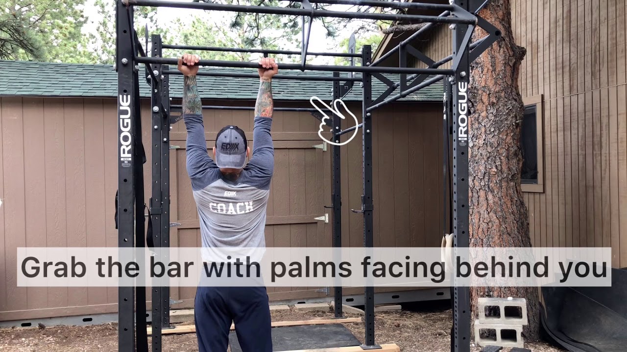 Supinated Scapular Pull Ups