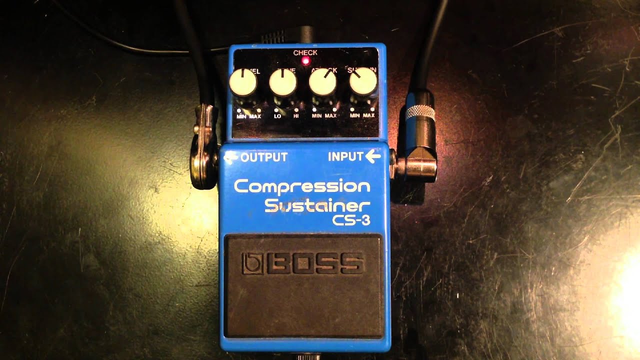 Vintage MIJ Boss CS-3 Compressor Sustainer
