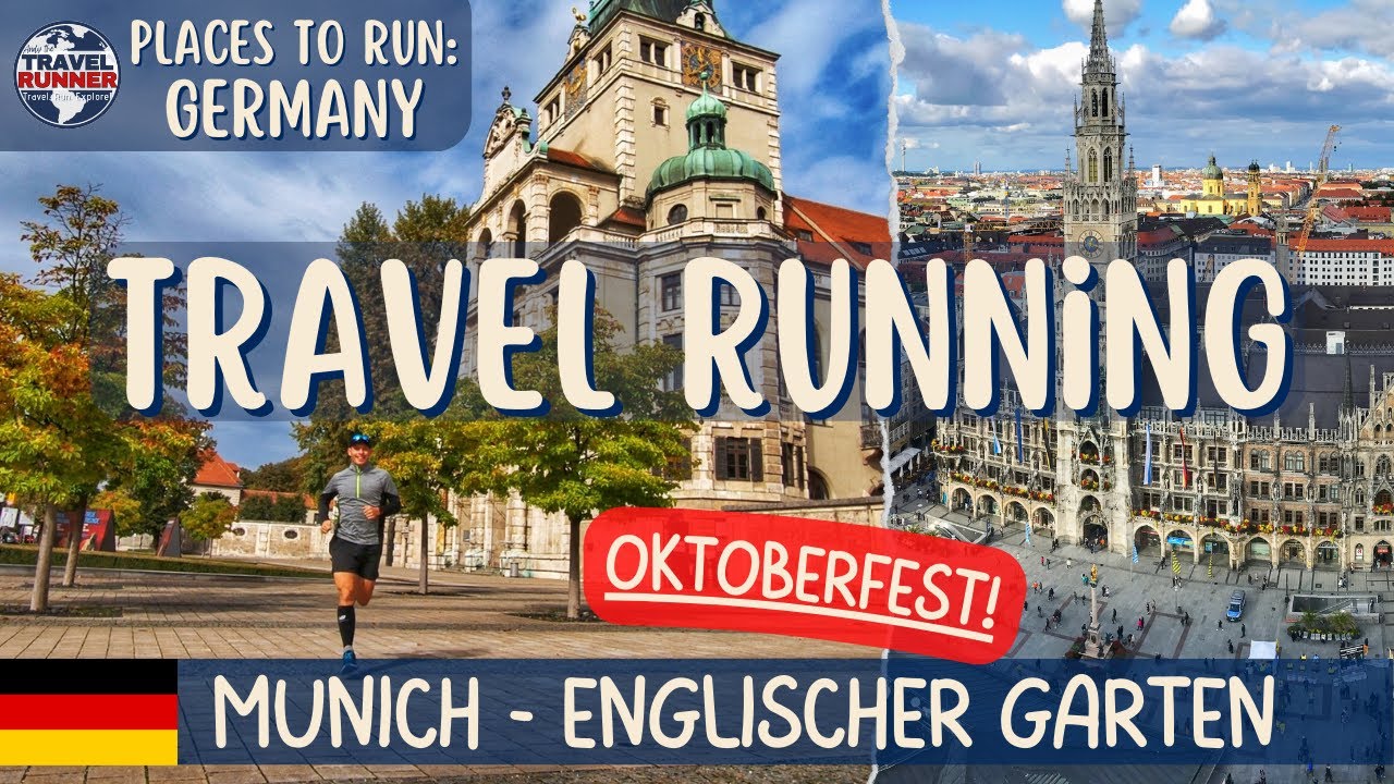 Running in Munich || Englischer Garten & Isar River || Oktoberfest!