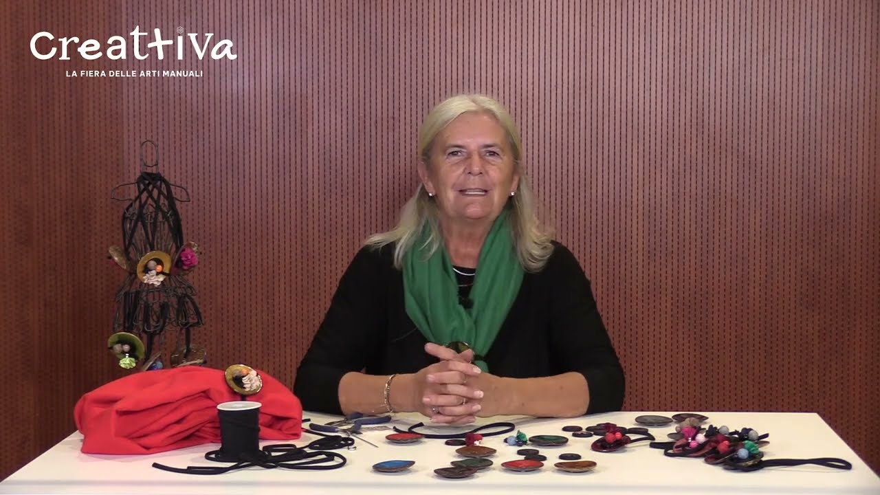 FIERA CREATTIVA - CREATTIVA CHANNEL La spilla come idea regalo con Maria Giò