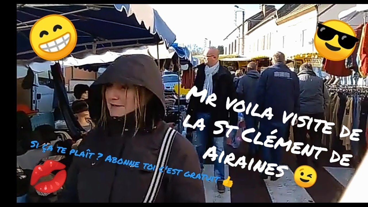 marché de la St Clément D'Airaines !
