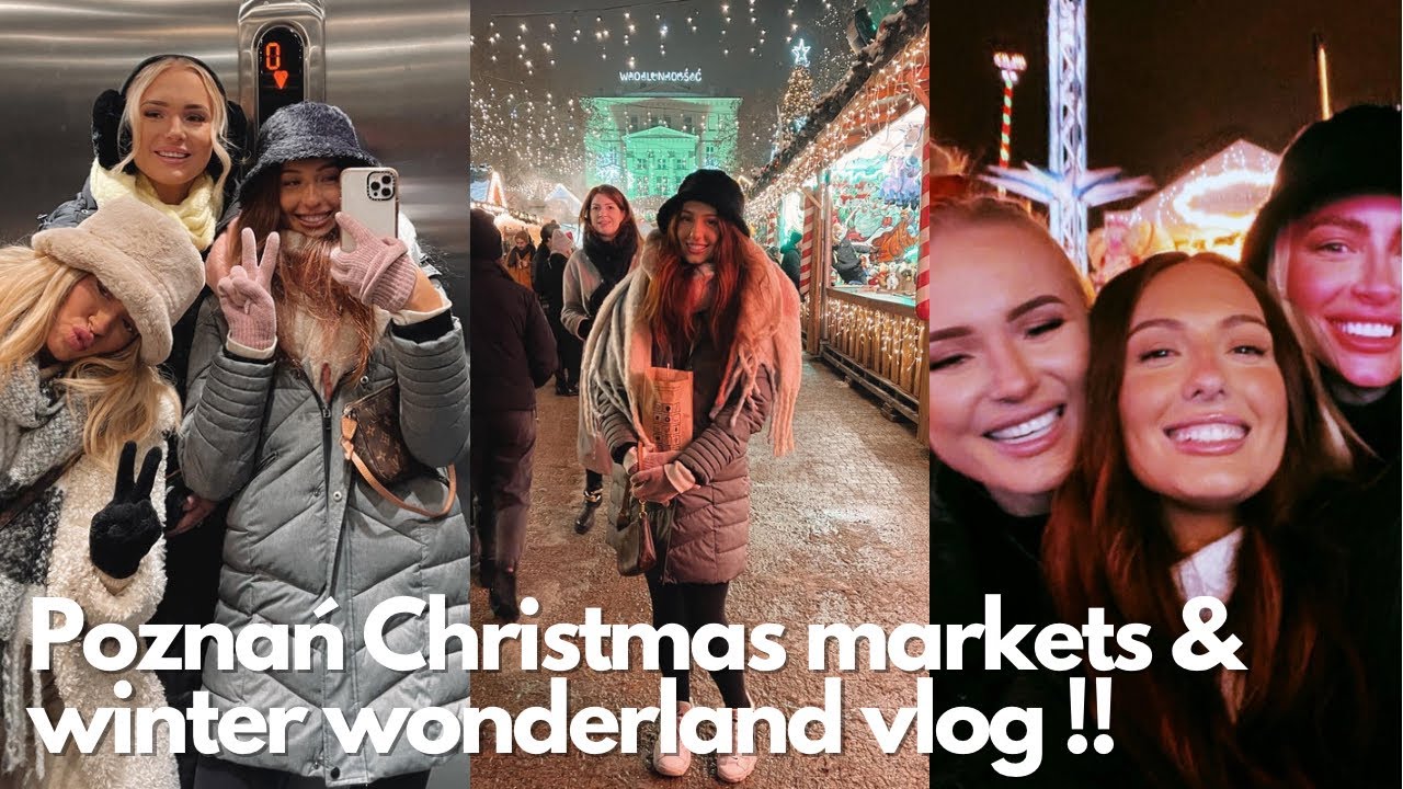 Poznan Christmas Markets & Winter Wonderland Vlog!