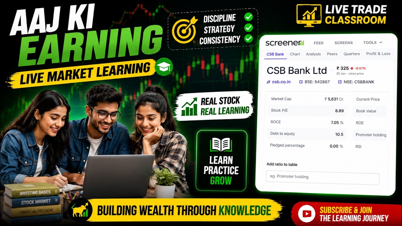 CSB Bank Stock Analysis 2026 | Fundamental Analysis in Hindi | Long Term Stock Study #video #trading