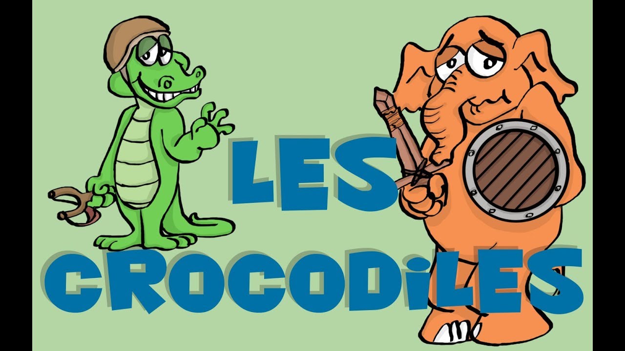 les crocodiles (un crocodile s'en allant à la guerre) - Sibilarico tv  S02#16