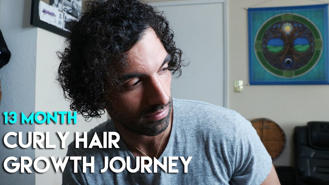 13 Month Curly Hair Growth Update (MEN) - Awkward Stage