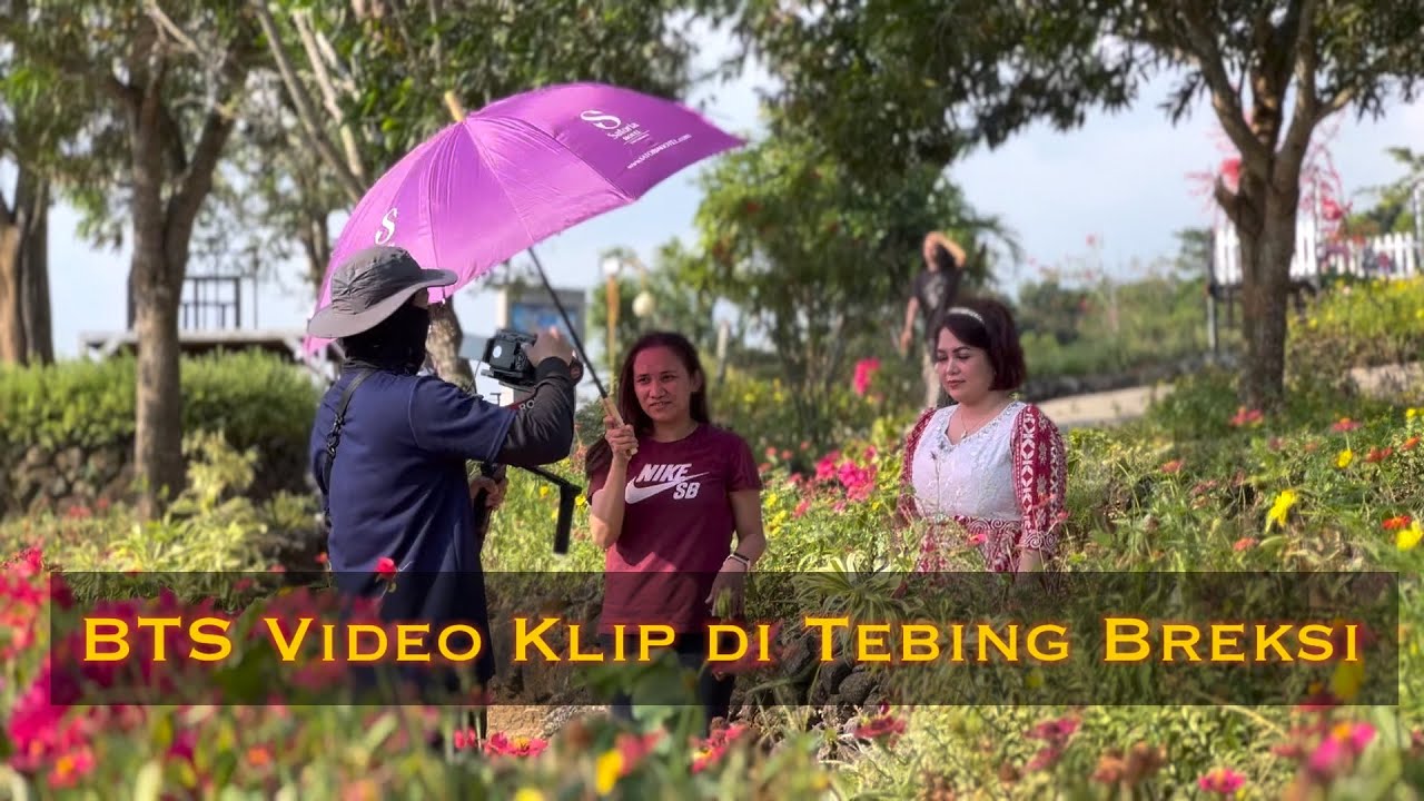 BERPANAS RIA SHOOTING VIDEO KLIP DI TEBING BREKSI JOGJA