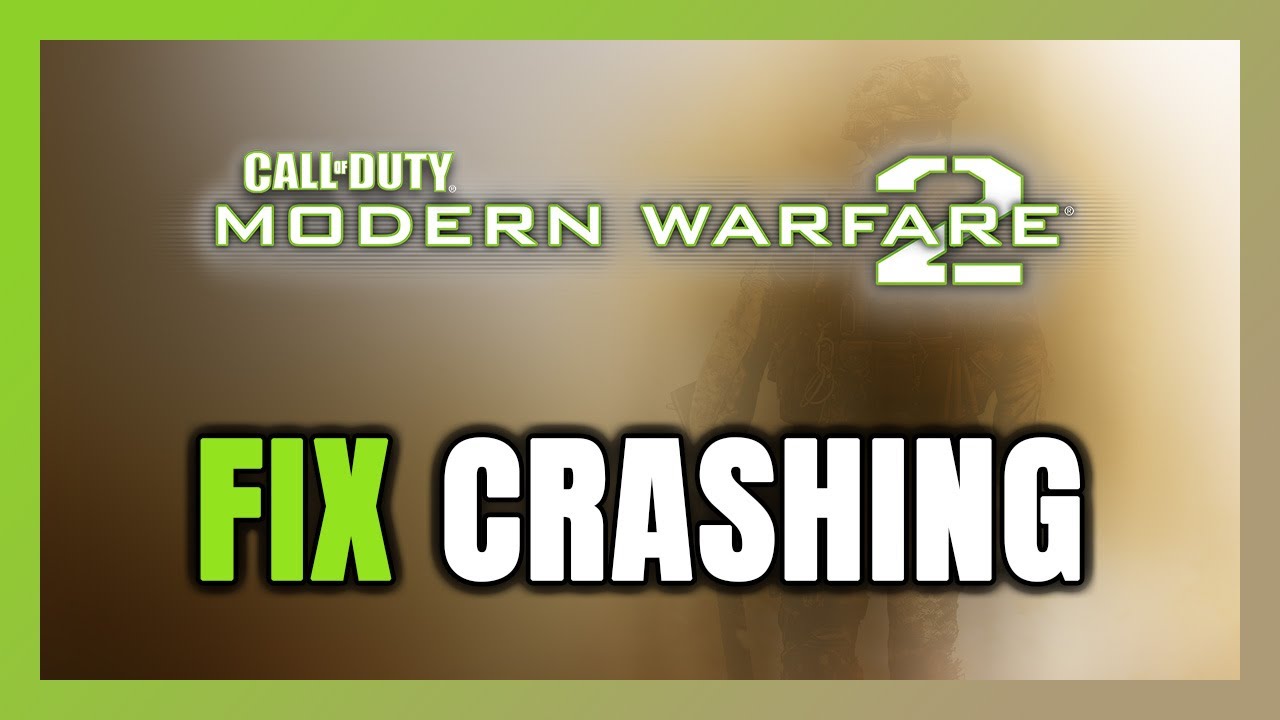 Как исправить сбои в Call of Duty: Modern Warfare 2 (2009)