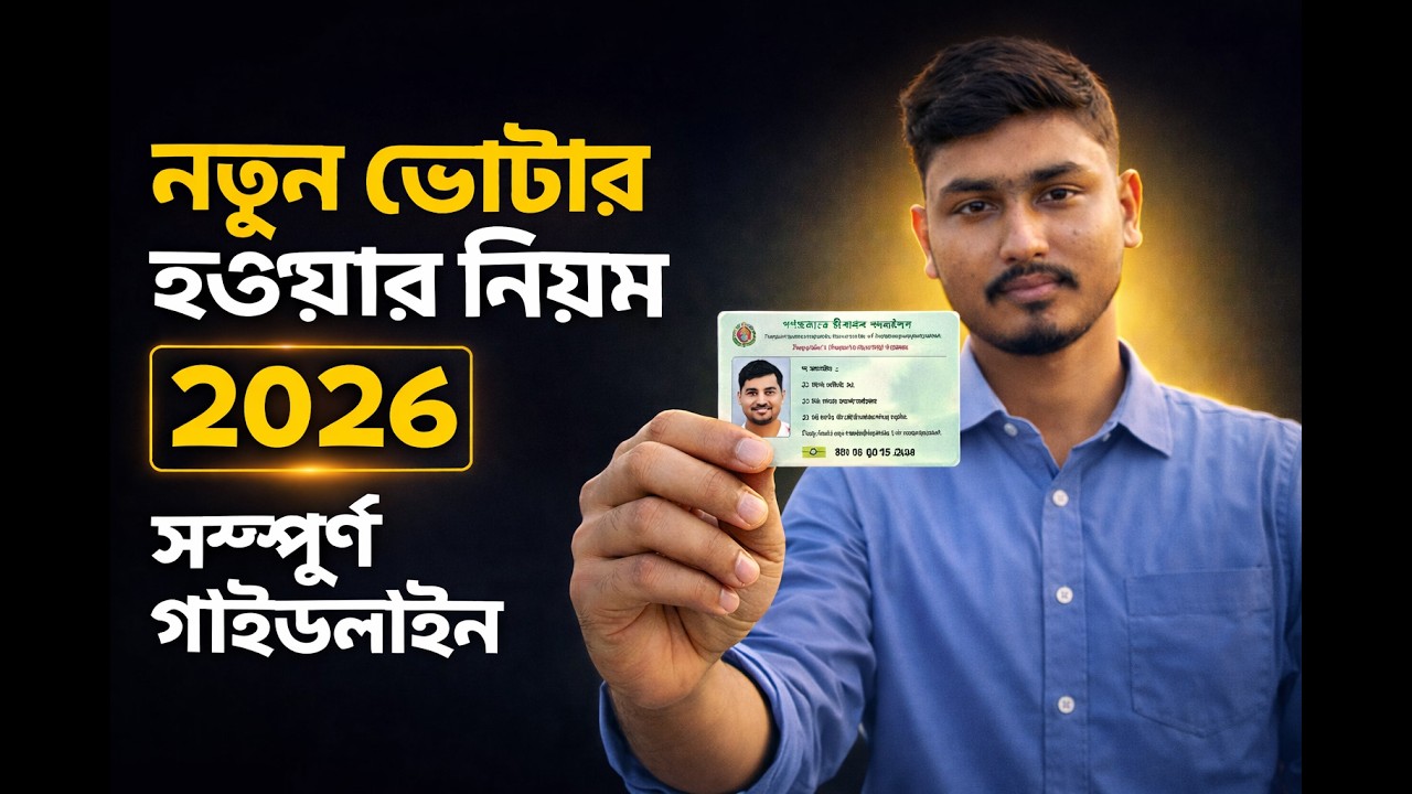 You can become a voter at the age of 16! Complete guideline 2026. Nid Card online guideline 2026