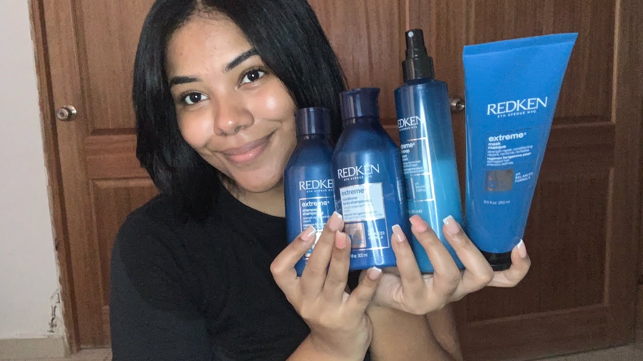 Redken extreme ‘ probando la línea de reparación de redken