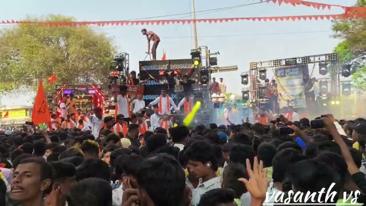 Doddmane vs ys plus vs kp sound dharwad shivaji jayanti roadshow computation 2026 
