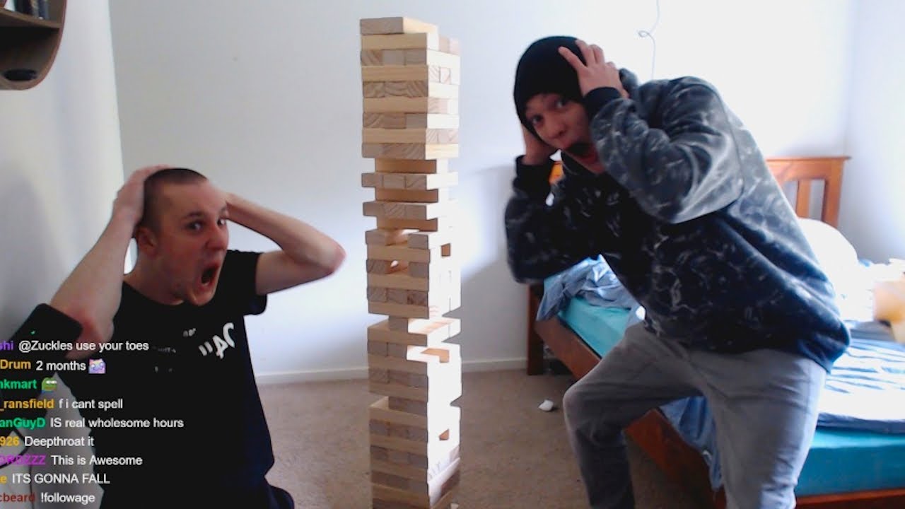 THE BIGGEST GAME OF JENGA EVER