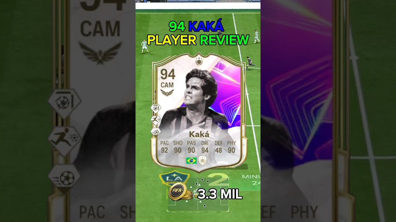 94 Dreamchasers icon KAKA player review ea fc 25 #shorts #short #eafc25 #fc25