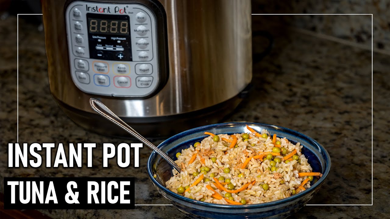 Meals Under $1 *Instant Pot* Tuna & Brown Rice