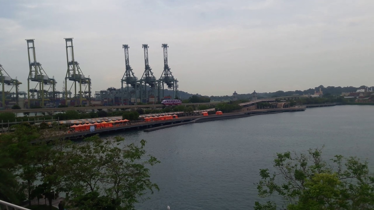 View of Sentosa Island from VivoCity