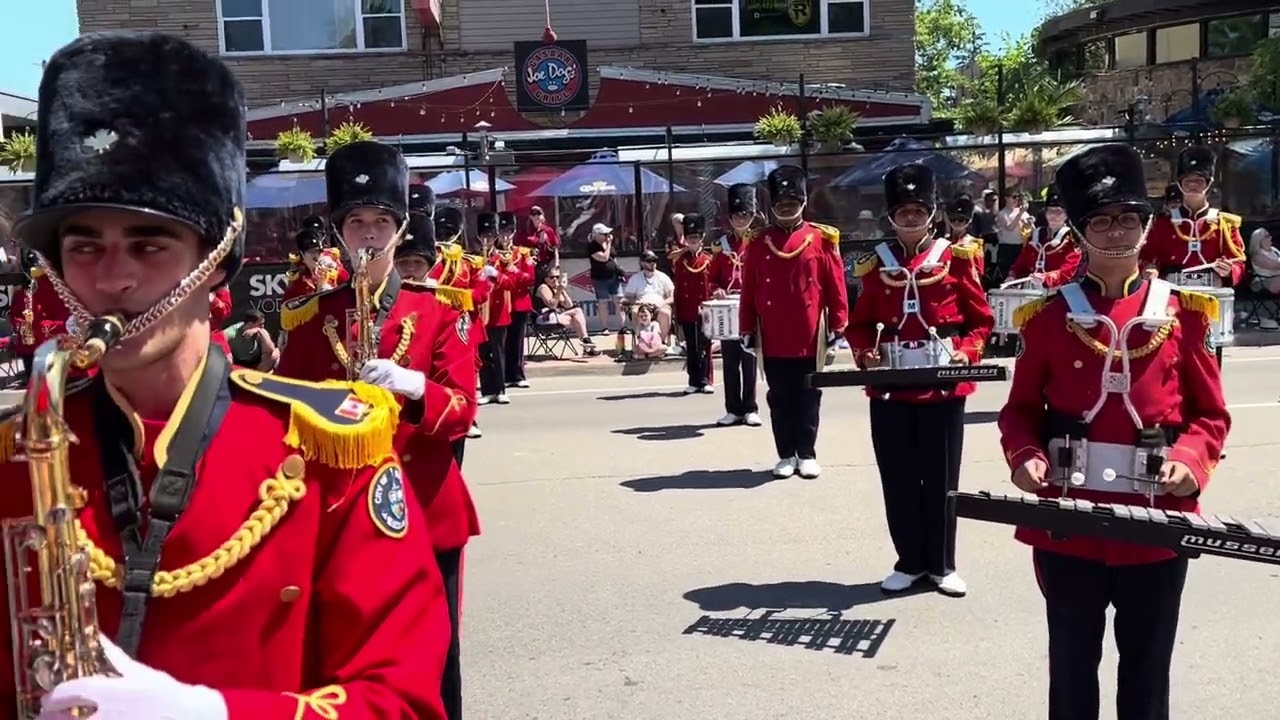 Burlington Teen Tour Band -- Sound of Music Parade 2024